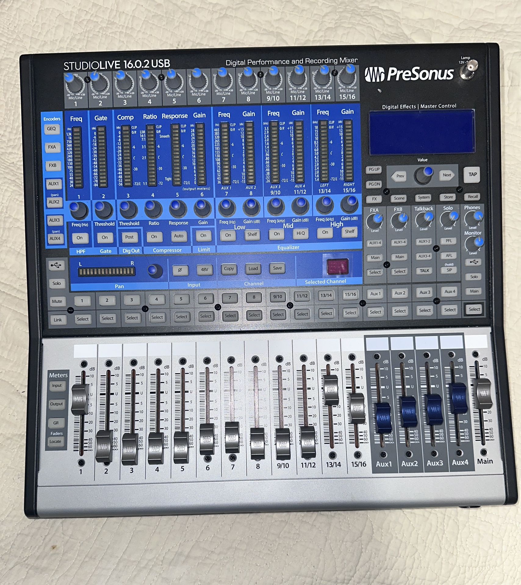PreSonus StudioLive 16.0.2 USB 16-channel Digital Mixer