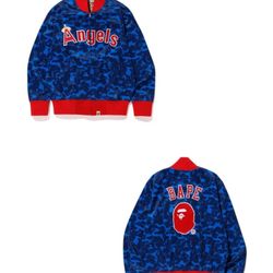 BAPE Mitchelle & Ness Angels Jacket