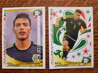 2 Panini Copa America Centenario USA 2016 Raul Jimenez Sticker