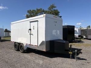 Sun Coast 7 x 16 Landscape Enclosed Trailer 10k