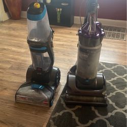 dyson vacuums, electric stove and washer