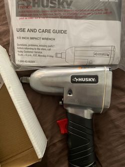 1/2 Inch Impact Wrench New…..HUSKY