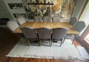 Table with chair