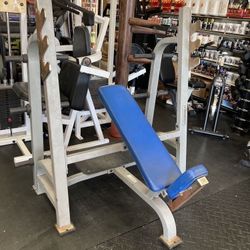 York Barbell Company Olympic Incline Bench