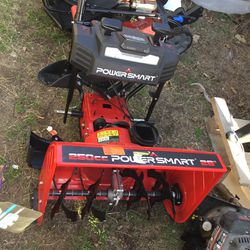 Troy Bilt 26” Power Smart Snow Blower, Was New, But Missing Wheels And Motor (comes As Shown) For Parts/repair..  Just $25 This Weekend (Saturday) ☀️