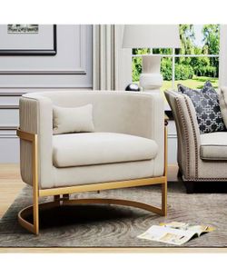 Velvet Accent Chair