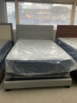 Full size bed and mattresses SALE