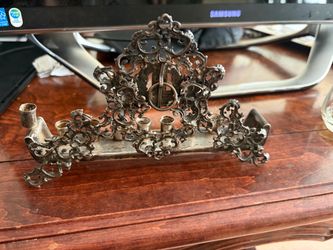 Hazorfim Israel Sterling Silver Hanukkah Menorah