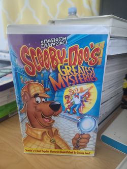 Scooby-Doo greatest mysteries vhs tape