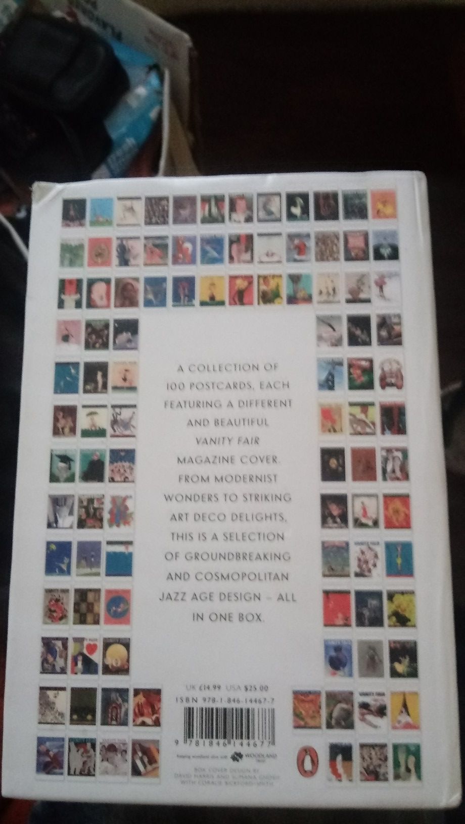 Vanity Fair vintage post card covers