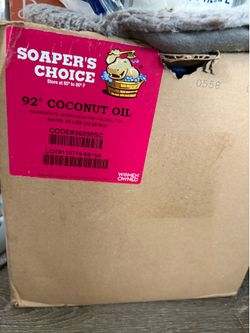 Free soapers choice coconut oil