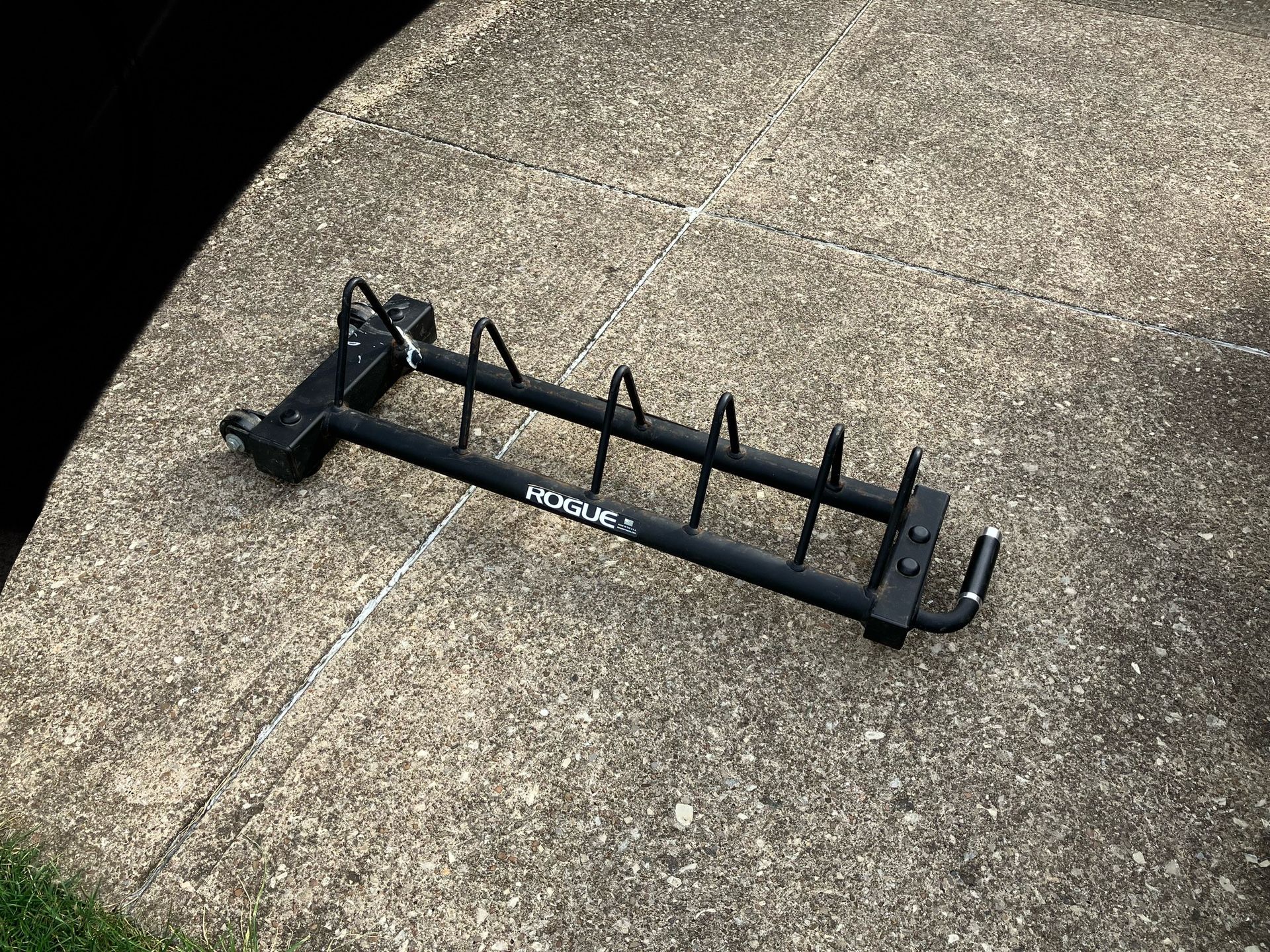 Rogue Horizontal Weight Plate Bumper Weights Plates Rack - Main Image