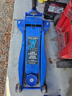 Daytona 3 ton floor jack/ with jack stands