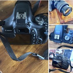 Like New, charger, 4 new lens in pack, carrying case. $160