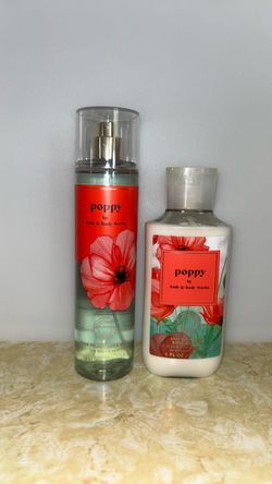 Bath & Body Works Poppy Mist & Lotion Set