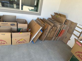 Used  boxes for moving
