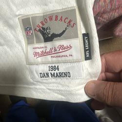 1984 Dan Marino Mitchell And Ness 2x Jeresy