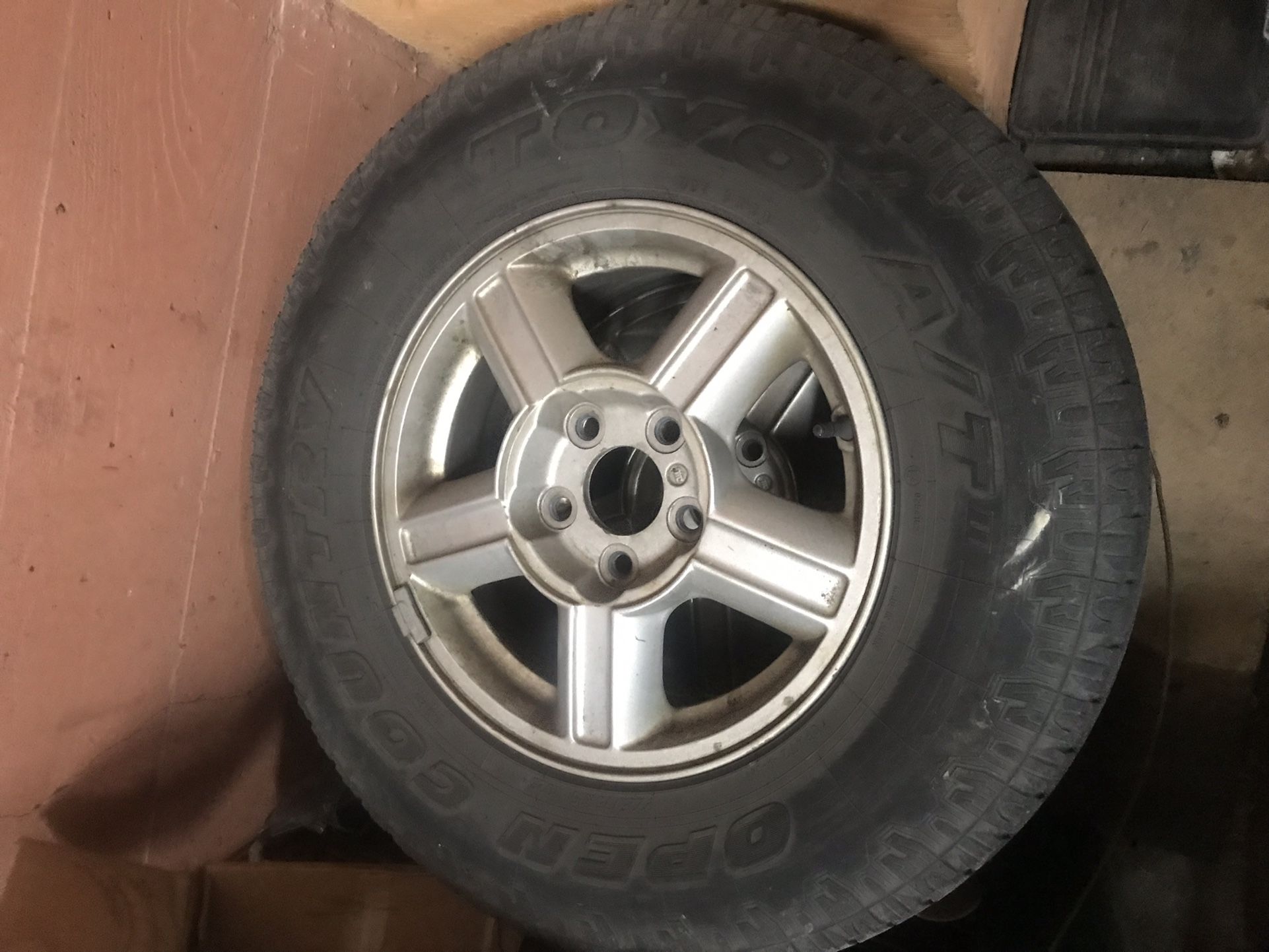 2002 Ford Escape Tire Sizenull