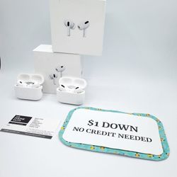 Apple Airpods Pro 2nd Gen - 90 DAY WARRANTY - $1 DOWN - NO CREDIT NEEDED 