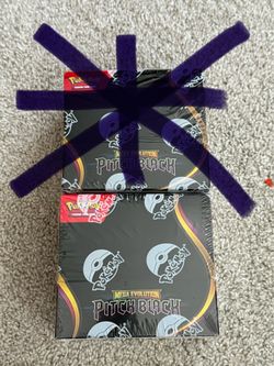 Pitch black booster box (2x) 1 sold❌