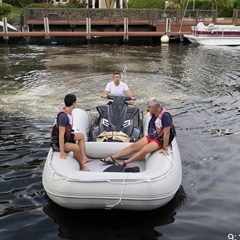 Inflatable Dinghy  (compact) For Any Jetski Propulsion Tender For A Yatch