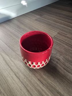 Unique Red Ceramic Vase