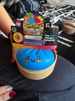 Gold Glitter Edition RMS Blue Squishy Dumpling