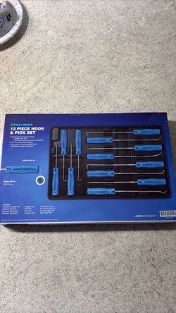 12 PIECE HOOK & PICK SET