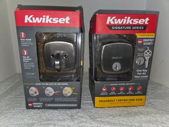 Kwikset Smartkey Deadbolt $20 ea. Brand New (Price Is Firm)