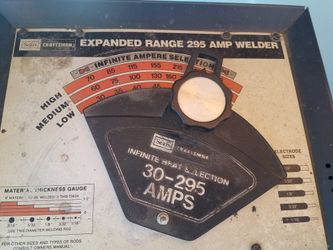 Craftsman stick welder