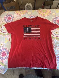 Old Navy 2014 Flag Tee - 20th Anniversary Edition
