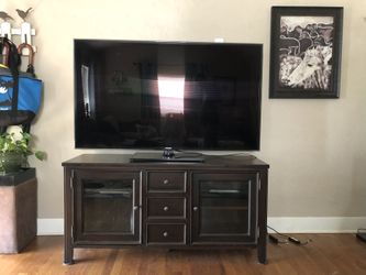 Solid Cherry Wood Entertainment Center