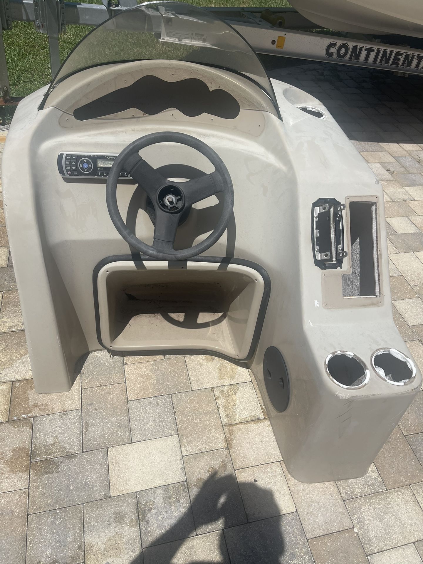 Pontoon Boat Console Helm
