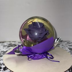 Purple Rose Globe
