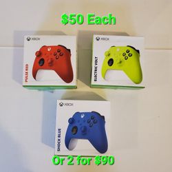 Xbox Series X Controllers OEM  Compatible With Xbox Series X/S/One/Windows/Android/iOS  New&Sealed   Available Today 