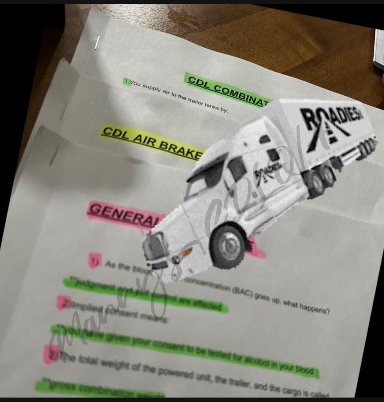 Study Guide For Class A