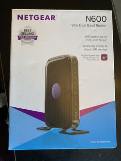 Netgear N600 dual wifi router