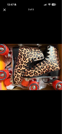 Impala Roller Skates leopard