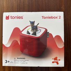 tonies PAW Patrol: Chase Toniebox 2 Starter Set - Sunset Red 