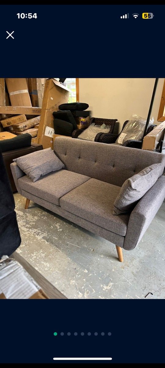 65" W Loveseat Sofa Couch