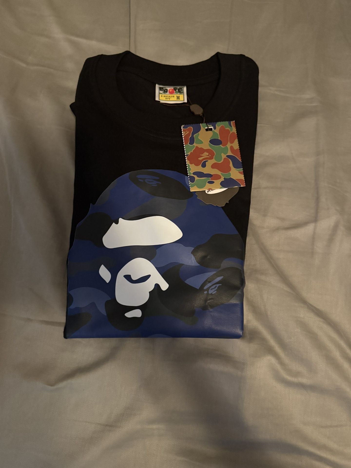 Blue Camo Bape Tee