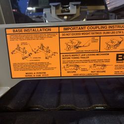 5th Wheel Hitch Base Gmc Silverado 