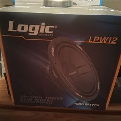 Logic 12" Sub Woofer Brand new in the box