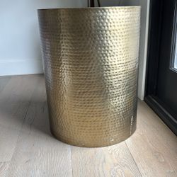 Luxury Hammered Bronze Planter / Pot – Modern Decor Statement