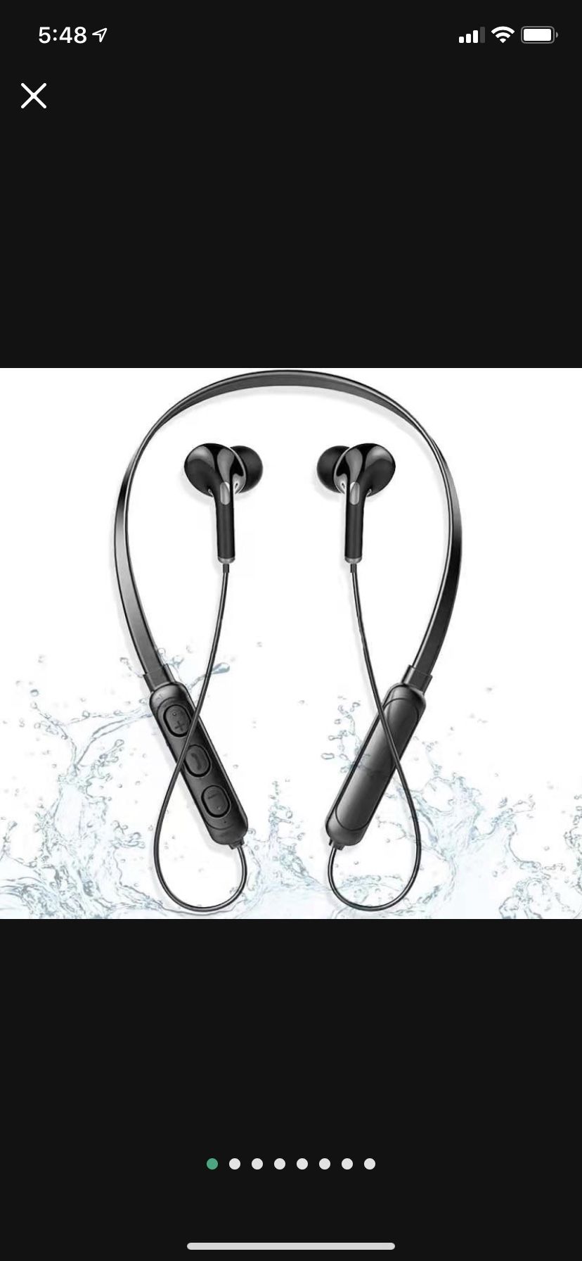 Neckband Bluetooth Headphones,