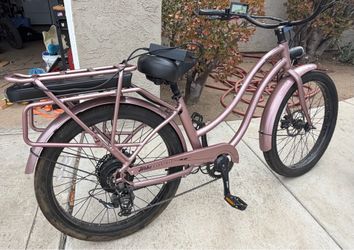26” Electric Bike 7 speed w/ Pedal Assist