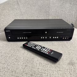 Sanyo FWZV475F HDMI DVD Recorder VCR Combo With Remote