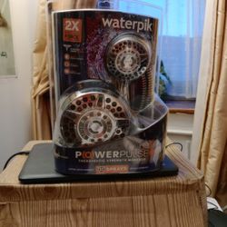 Water Pik Power Plus 2 in 1 Shower head System With Hand Held Sprayer 