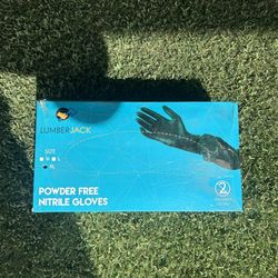 LUMBERJACK POWDER FREE NITRILE GLOVES