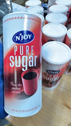 Njoy sugar and creamer